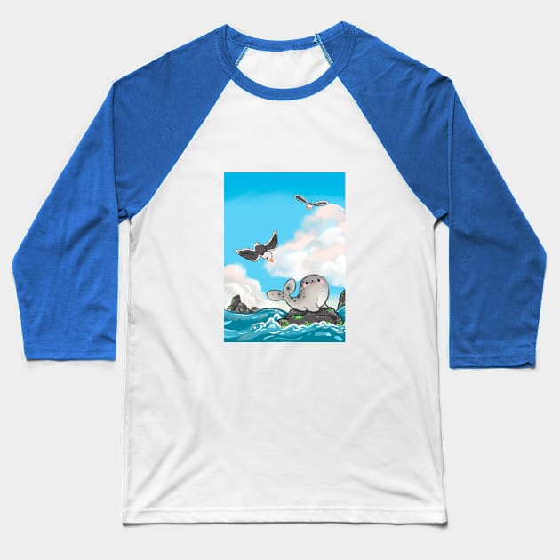 Seal Cove Baseball T-Shirt by Stars&Sprinkles